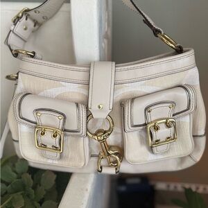 Vintage Coach Legacy Signature Shoulder Bag